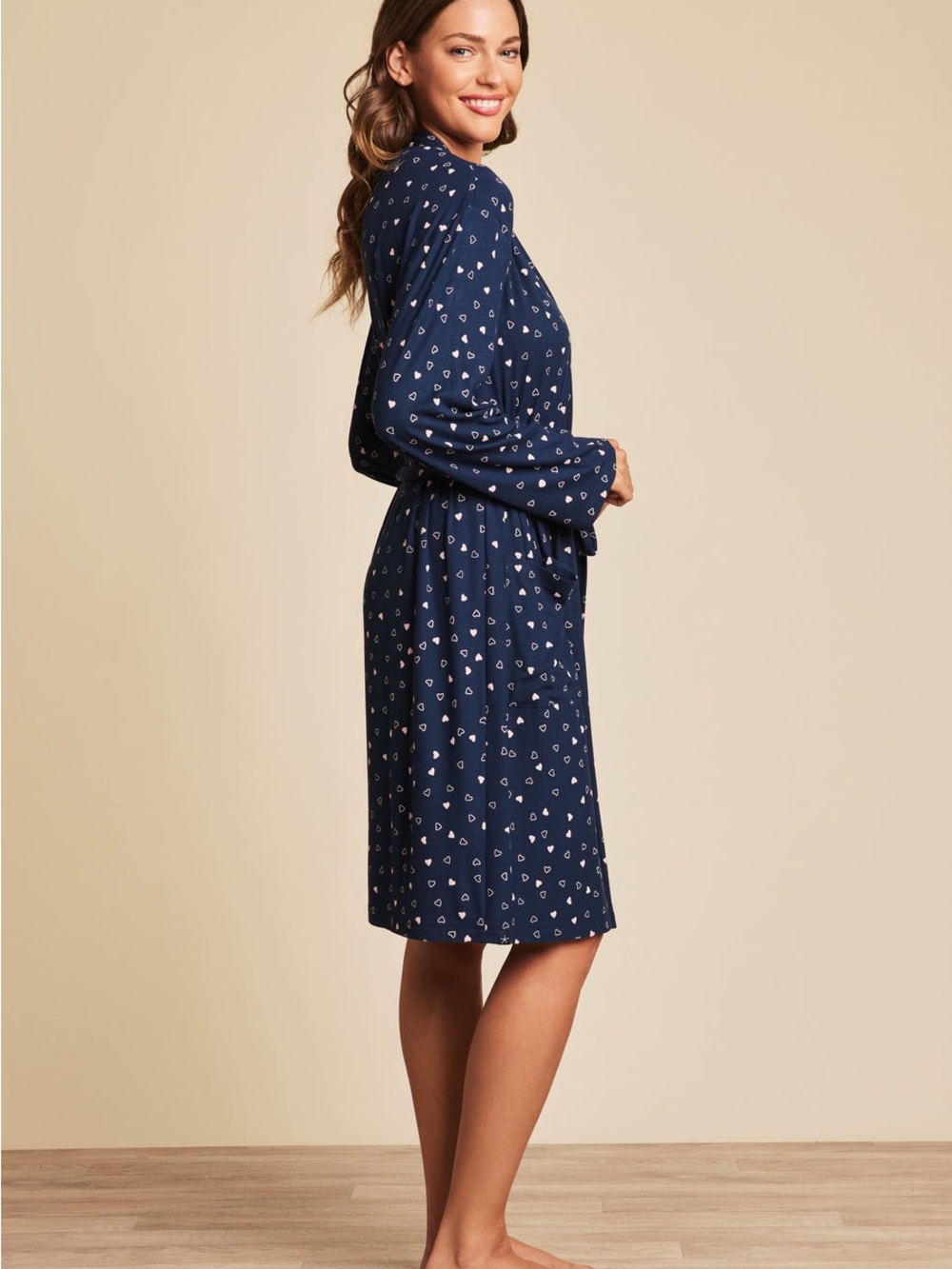 Ultra Soft Rib Robe - Picture 1 of 9